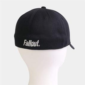 img 1 attached to 🧢 Medium Nuka Cola Brimmed Baseball Hat in Black by Bioworld Fallout