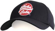 🧢 medium nuka cola brimmed baseball hat in black by bioworld fallout logo