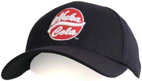 img 2 attached to 🧢 Medium Nuka Cola Brimmed Baseball Hat in Black by Bioworld Fallout