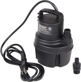 img 2 attached to 💦 EXTRAUP 1/6 HP 1370GPH Portable Submersible Utility Pump for Efficient Pool Cover, Basement Flood, Drainage & Water Transfer