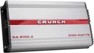 crunch sa 2100 4 smash 100 watt 4 channel logo