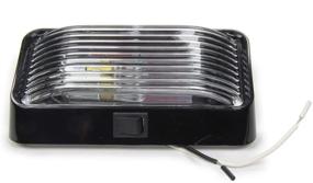 img 2 attached to 💡 Bargman 3078524 Clear Black Base Porch Lite: High-Quality, Stylish and Reliable Lighting Solution