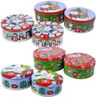 round nesting tins designs vary логотип