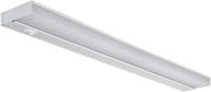💡 nicor lighting 24 inch white t5 fluorescent under cabinet light fixture - illuminate your space with the 10366eb model logo