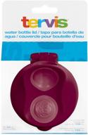 🍶 tervis water bottle lid 24 oz maroon - leak-proof, durable & insulated accessories logo