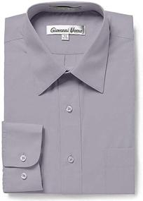 img 2 attached to 👔 Regular Sleeve French Men's Shirts - Gentlemen's Collection Clothing