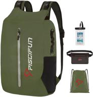 🎒 piscifun lt dry bag: waterproof, lightweight floating backpack for kayaking, camping, beach & boating - men & women 10l,20l,30l,40l логотип