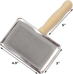 img 3 attached to 🧼 Premium Sheepskin Brush: CleanSheep for Rugs & Throws - Enhanced Cleaning Efficiency