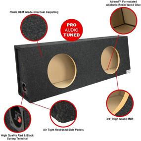 img 2 attached to E12DT Sealed Carpeted Subwoofer Enclosure