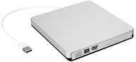 external dvd rw classic silvery macbook logo