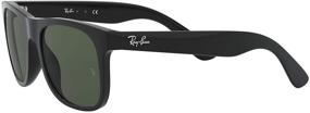 img 2 attached to 🕶️ RJ9069S Square Sunglasses from Ray-Ban for Kids