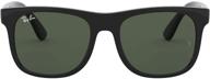 🕶️ квадратные солнцезащитные очки rj9069s от ray-ban для детей логотип