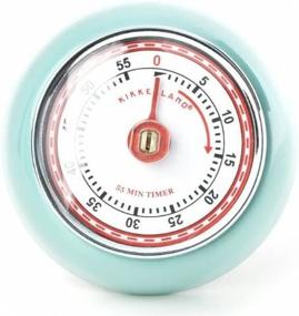 img 1 attached to Kikkerland Retro Kitchen Timer Seafoam