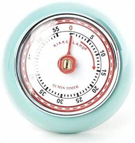 img 3 attached to Kikkerland Retro Kitchen Timer Seafoam