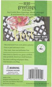 img 1 attached to Hero Arts CM305 Greetings LimitEdi