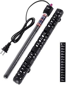 img 4 attached to JEREPET 300W Aquarium Heater: Adjustable Knob, Submersible Fish Tank Heater with Thermometer, Suitable for 40-80 Gallons Marine and Fresh Water Tanks