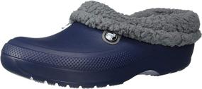 img 4 attached to 👞 Stylish and Comfortable Crocs Classic Blitzen Slate Mules & Clogs for Women and Men