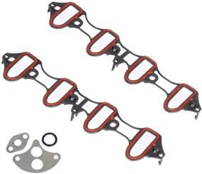 img 3 attached to 🔧 Vincos Intake Manifold Gasket MS92211 MS18007 MS4657 MS16340 - Compatible with Chevy Tahoe 2000-2003 5.3L & 4.8L, Silverado/Sierra 2001-2003 6.0L, Silverado/Sierra/Yukon XL/Suburban/Avalanche 1500 2002-2003 5.3L