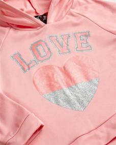 img 3 attached to Real Love Leggings Fleece Sweatshirt