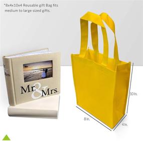 img 2 attached to 👜 Versatile and Durable Reusable Bags with Handles: Ideal for Shopping, Gifts, Groceries, Merchandise, and Events - Eco-Friendly Choice