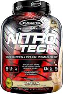 muscletech nitrotech protein builder servings logo