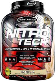 img 4 attached to MuscleTech NitroTech Протеиновый Строитель Порций