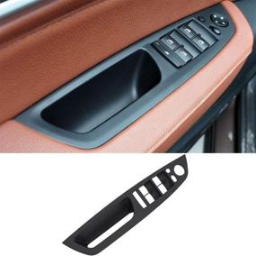 img 4 attached to 🚪 Обтяжка ручки двери TTCR-II для BMW X5/X6 (черная, левая сторона водителя) - совместима с X5 2007-2013 и X6 2008-2014.