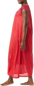 img 3 attached to AmeriMark Womens Nightgown Loungewear Sleeves Women's Clothing and Lingerie, Sleep & Lounge