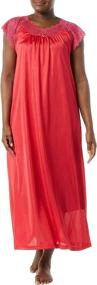 img 4 attached to AmeriMark Womens Nightgown Loungewear Sleeves Women's Clothing and Lingerie, Sleep & Lounge