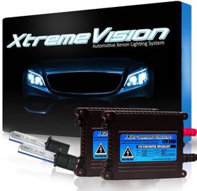 img 4 attached to Набор Xtremevision 35W Xenon c компактным балластом (1 пара) и H1 15000K - 15K розовыми ксеноновыми лампами (1 пара)