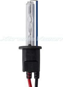 img 3 attached to Набор Xtremevision 35W Xenon c компактным балластом (1 пара) и H1 15000K - 15K розовыми ксеноновыми лампами (1 пара)