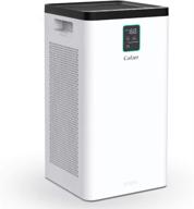 colzer 3000 sq ft air purifier: dual h13 true hepa filter, powerful dust removal, super quiet sleep mode - ideal for large rooms and bedrooms logo