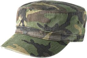 img 2 attached to 🎩 Joe's USA Tactical Military Style Distressed Washed Cotton Cadet Army Caps