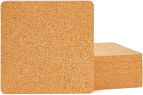 img 4 attached to Corkboard Placemats: Stylish, Square and Perfect for Kitchen Kettles!