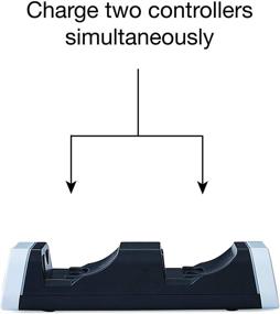 img 1 attached to 🎮 Optimized Verbatim DualSense Wireless Controller Charging Stand for Playstation 5 (70725)