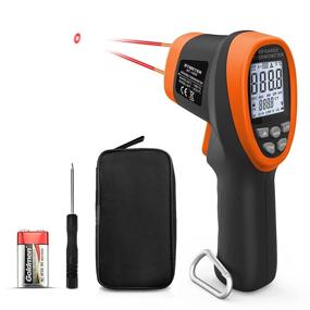 img 4 attached to 🔫 BTMETER BT-1500 Pyrometer 30:1 Industrial Laser Thermometer Gun, -58℉ to 2732℉ Non Contact High Temperature Infrared Thermometer Digital IR Temperature Gauge Orange(NOT for Human Body Temperature Testing)