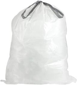 img 3 attached to 🗑️ Plasticplace 12-16 Gallon X-Tall Drawstring Bags: Convenient 50-bag Pack for Hassle-free Cleanups