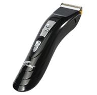 hausbell cordless rechargeable pro hair clipper kit for men, women, and children - model d905909: waterproof, ul certified, with easy-to-use black coded guide combs logo