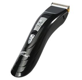img 4 attached to Hausbell Cordless Rechargeable Pro Hair Clipper Kit for Men, Women, and Children - Model D905909: Waterproof, UL Certified, with Easy-to-Use Black Coded Guide Combs