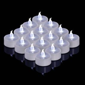 img 4 attached to Eloer Candles Pack Flameless Realistic Flickering