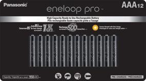 img 4 attached to 🔋 Panasonic eneloop pro AAA High Capacity Ni-MH Pre-Charged Rechargeable Batteries, 12 Pack