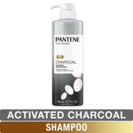 🧴 pantene pro-v blends shampoo with activated charcoal, 17.9 fl oz logo