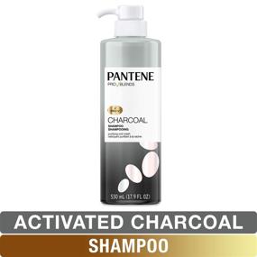 img 4 attached to 🧴 Pantene Pro-V Blends Shampoo with Activated Charcoal, 17.9 fl oz