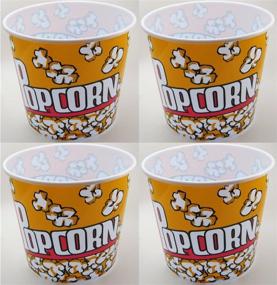 img 1 attached to 🍿 7.5 Bowl Popcorn Serving Tub: Perfect for Sharing Fun Movie Nights!