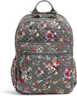 stylish vera bradley iconic backpack signature collection for casual daypacks logo