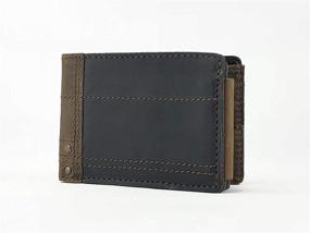 img 2 attached to 👝 Stylish Anthology Gear Leather Bi Fold Wallet: Organize in Elegance