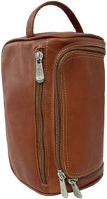 img 2 attached to Piel Leather U Zip Toiletry Saddle