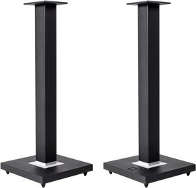 img 1 attached to 🔊 Enhance your Sound Experience with Definitive Technology ST1 Speaker Stands for Demand Series D9 & D11 - Black