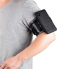 img 4 attached to IPhone Armband Exercise Workout Holder