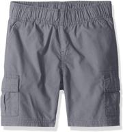 🩳 versatile and trendy: children's place solid cargo shorts for boys' clothing logo